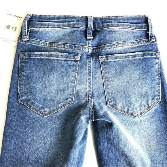 Free People Crop Straight Jeans NWT - Picture 6 of 10